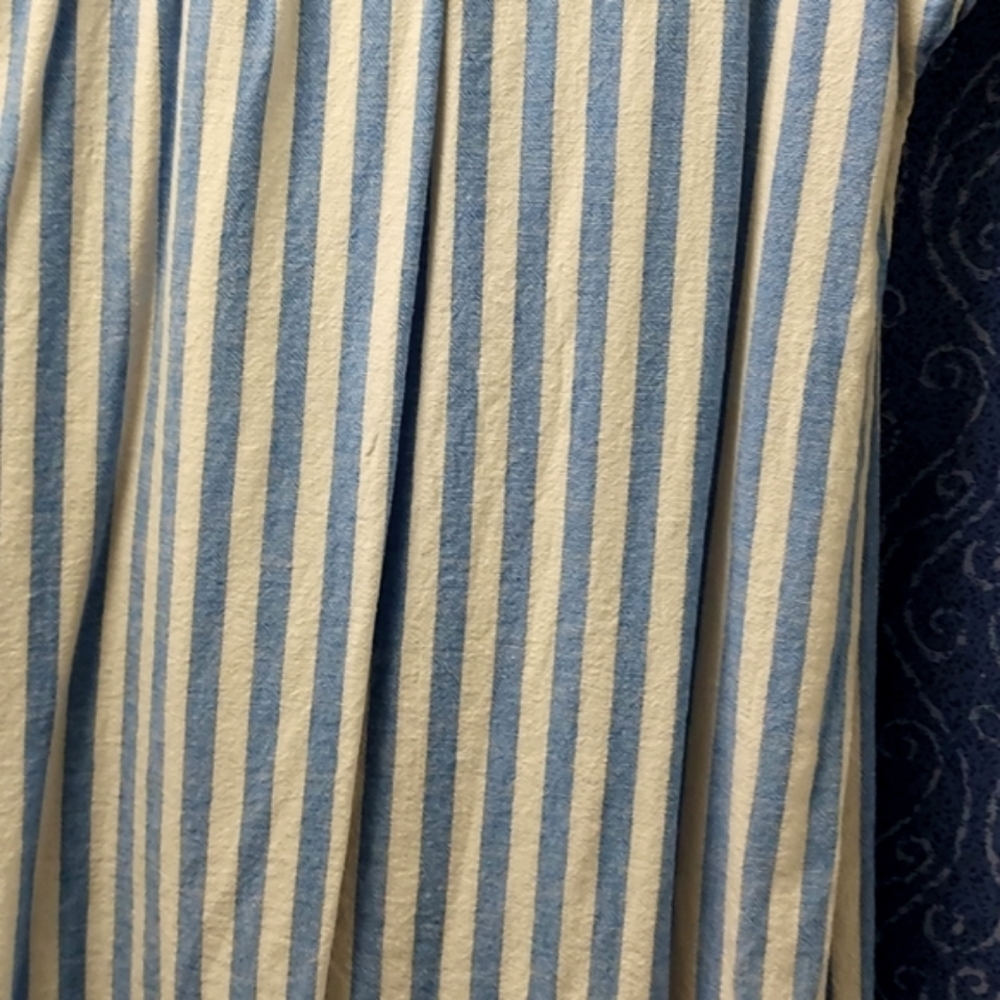 Newly used 2 piece  button-down  Shirt dress